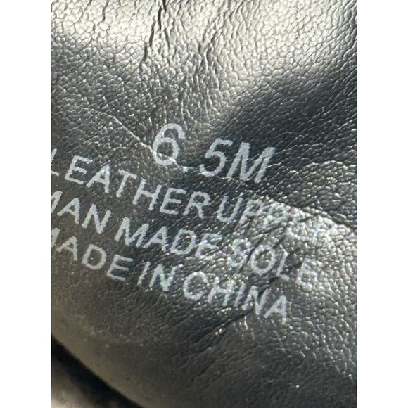 REBECCA MINKOFF Espadrille Shoes Sz 6.5M Black Silver Moons Stars Studs Flats - Picture 8 of 9